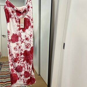 KEEPSAKE the Label Red, Pink and White Floral Dress